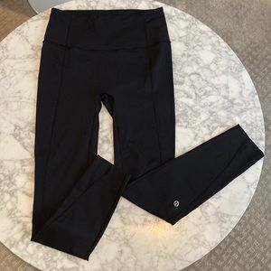 Lululemon leggings. Excellent condition. Nulu fabric